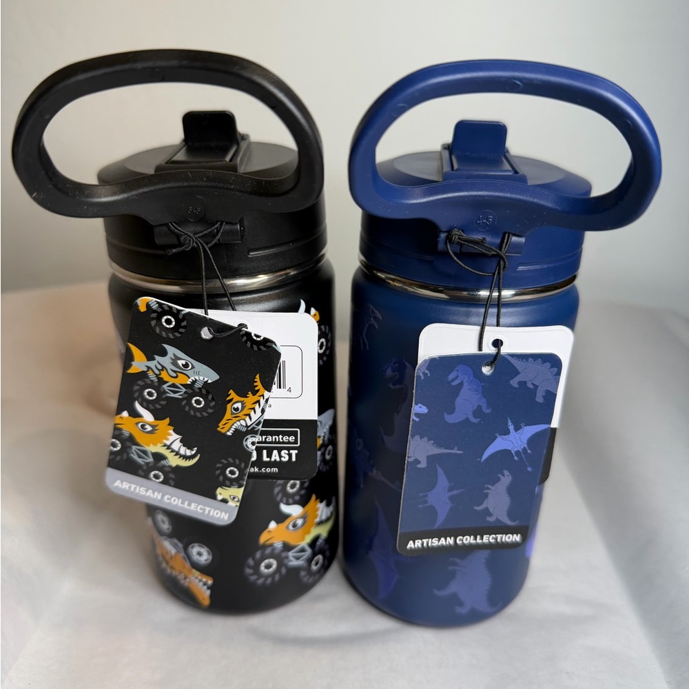 Artisan Collection Kids Stainless Steel Water Bottle - Blue